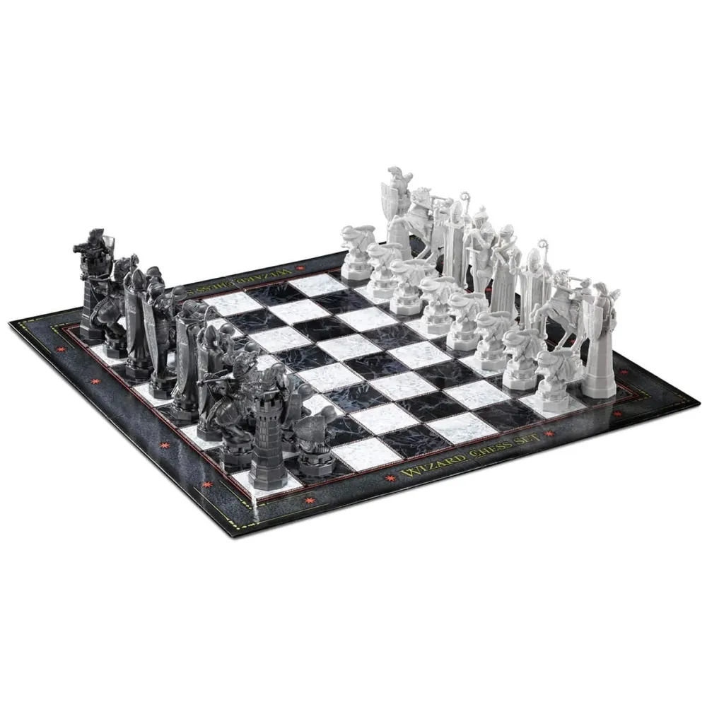 PVC Wizard Chess Set The Sorcerer Collection - Black, for 12 Months and up Board Game