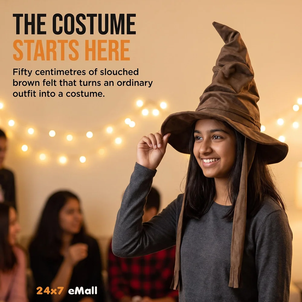 Sorting Hat for Wizards and Witches, House Sorting for School Life Size 1:1-50 Cm