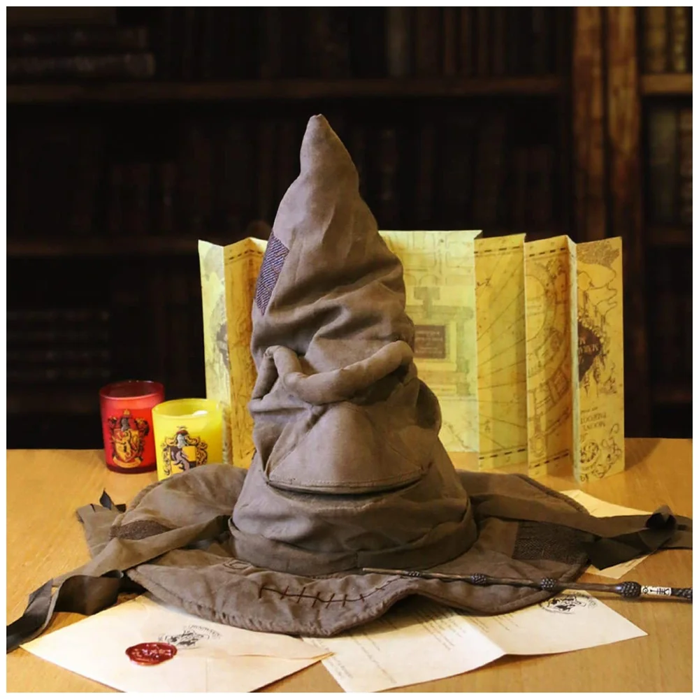 Sorting Hat for Wizards and Witches, House Sorting for School Life Size 1:1-50 Cm